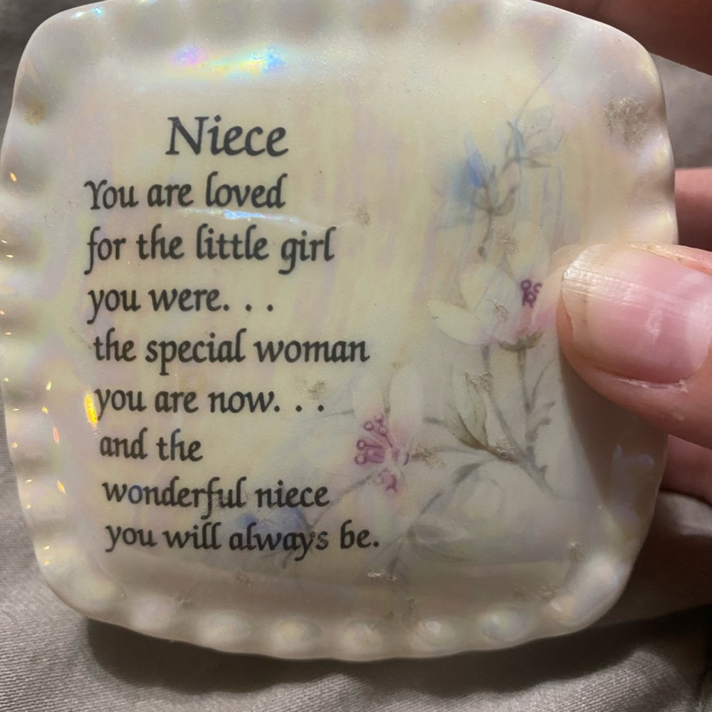 Decorative Niece‎ Trinket Ceramic Box